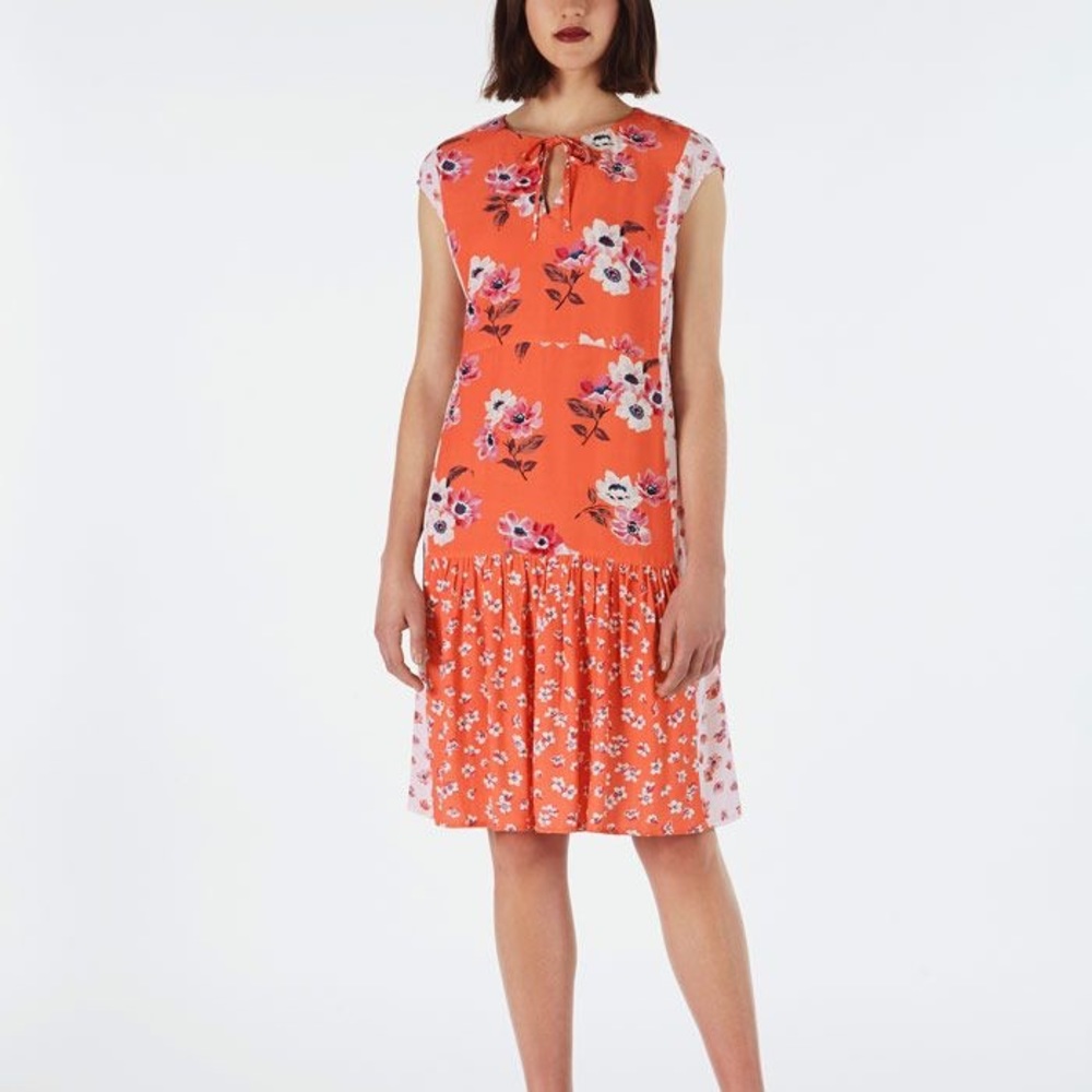 Cath Kidston Anemone Boutique Soft Orange Dress